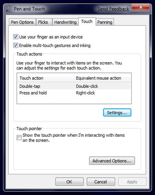 Illustration for article titled Windows 7 Touch and Multitouch Gesturing, Pen Controls and Writing Recognition